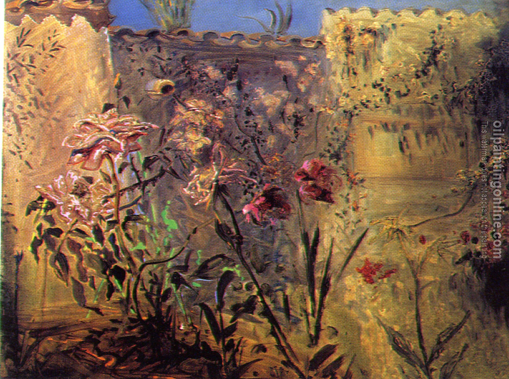 Dali, Salvador - The Patio of Port Lligat